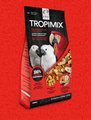 Tropimix: Aliment Enrichi pour grands Perroquets