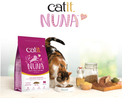 Aliment supérieur Catit Nuna pour chats