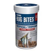 Flocons Bug Bites Fluval pour poissons tropicaux, 45 g (1,58 oz)