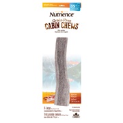Ramure de wapiti fendue à mâcher Cabin Chews Nutrience, très grande, arôme de bacon, 19-20,3 cm (7,5-8 po)