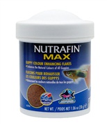 Flocons Nutrafin Max pour rehausser les couleurs des guppys, 30 g (1,06 oz)