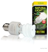 Ampoule fluocompacte Natural Light Exo Terra, 13 W