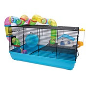 Cage Living World pour hamsters nains, Playhouse, L. 58 x l. 32 x H. 31,5 cm (22,8 x 12,5 x 12,4 po)