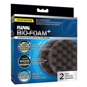 Blocs de mousse Bio-Foam+ pour filtres Fluval FX4/FX5/FX6, paquet de 2