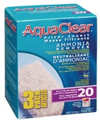 Neutralisant d’ammoniaque pour filtre AquaClear 20/Mini, 198 g (7 oz), paquet de 3