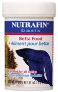 Aliment Nutrafin basix pour bettas, 5 g (0,1 oz)