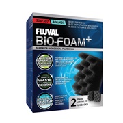 Blocs de mousse Bio-Foam+ pour filtres Fluval 306/406 et 307/407, paquet de 2