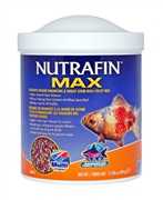Mélange de granulés Nutrafin Max à la farine de blé rehaussant les couleurs des poissons rouges, 490 g (1 lb)