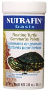 Gammares en granulés flottants Nutrafin basix pour tortues, 85 g (3 oz)