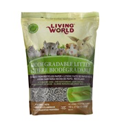 Litière biodégradable Living World pour petits animaux, 10 L (610 po')