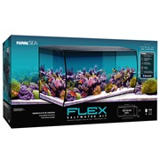 Aquarium équipé Flex Fluval Sea d’eau de mer, noir, 123 L (32,5 gal US)