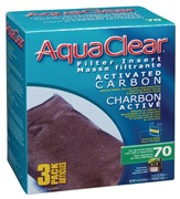 Charbon activé pour AquaClear 70/300, 420 g (14,8 oz), paquet de 3