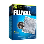 Masse filtrante Zeo-Carb pour filtre à moteur Fluval C2, paquet de 3