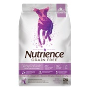Aliment Nutrience Sans grains pour chiens, Porc, agneau et canard, 2,5 kg (5,5 lb)