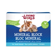 Bloc minéral Living World pour petits animaux, 135 g (4,8 oz)