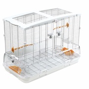 Cage Vision pour oiseaux de grande taille, modèle L01, standard, grillage étroit, 78 x 42 x 56 cm (30,7 x 16,5 x 22 po)