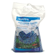 Gravier décoratif Marina, trois tons de bleu, 10 kg (22 lb)