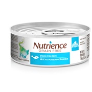 Pâté Nutrience Sans grains pour chats adultes, Poisson océanique, 156 g (5,5 oz)