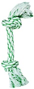 Jouet Dogit en corde nouée à la menthe, moyen, 26 cm (10 po)
