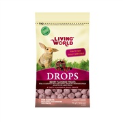 Régals Drops Living World pour lapins, saveur de fruits des champs, 75 g (2,6 oz)