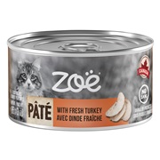 Pâté Zoë avec dinde fraîche pour chats, 85 g (3 oz)