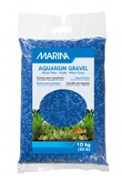 Gravier décoratif Marina, bleu ton sur ton, 10 kg (22 lb)