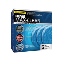 Blocs de filtration fine Max-Clean Fluval pour filtres FX4/FX5/FX6, paquet de 3