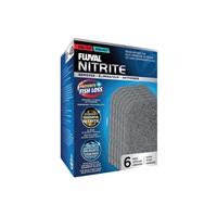 Éliminateur de nitrite pour filtres extérieurs Fluval 306/307 et 406/407, paquet de 6