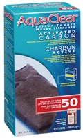 Charbon activé pour filtre AquaClear 50/200, 70 g (2,5 oz)