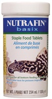 Aliment de base Nutrafin basix en comprimés pour poissons tropicaux de fond, 138 g (4,9 oz)