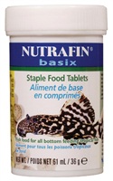 Aliment de base Nutrafin basix en comprimés pour poissons tropicaux de fond, 36 g (1,3 oz)