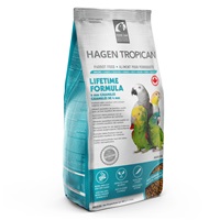Aliment Lifetime Tropican pour perroquets, granulés de 4 mm, 820 g (1,8 lb)
