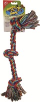 Jouet à tirer Knot-A-Rope Dogit, multicolore, très très grand, 3,5 x 62,5 cm (1,35 x 24 po)