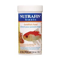Aliment Nutrafin basix pour poissons rouges, bocal pour élevage, 48 g (1,7 oz)