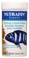 Granulés flottants Nutrafin basix pour cichlidés, 80 g (2,8 oz)