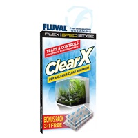 Masse filtrante ClearX Fluval, paquet de 4
