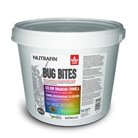 Microgranulés Bug Bites Nutrafin pour rehausser les couleurs des poissons de moyenne à grande taille, 1,4-2 mm, 2 kg (4,4 lb)