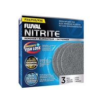 Éliminateur de nitrite pour filtres extérieurs Fluval FX4/FX5/FX6, paquet de 3