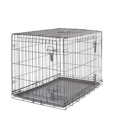 Cage grillagée Dogit à 2 portes avec grille de séparation, grande, 91 x 56 x 62 cm (36 x 22 x 24,5 po)