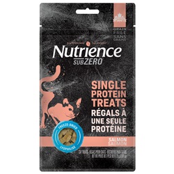Régals séchés à froid Nutrience Subzero Sans grains à une seule protéine pour chats, Saumon, 25 g (0,88 oz)