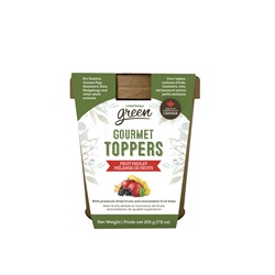 Gourmet Toppers Living World Green, Mélange de fruits, 215 g (7,6 oz)