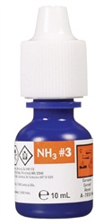 Réactif 3 d’ammoniaque Nutrafin de rechange, pour eau douce et eau de mer, 10 ml (0,3 oz liq.)
