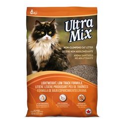 Litière non agglomérante Ultra Mix Cat Love pour chats, non parfumée