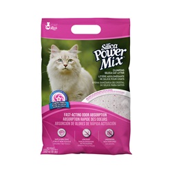 Litière agglomérante de silice Power Mix Cat Love pour chats