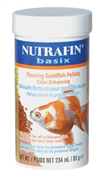 Granulés flottants Nutrafin basix pour poissons rouges, 85 g (3 oz)