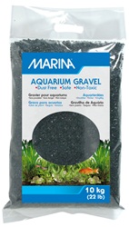 Gravier décoratif Marina, noir, 10 kg (22 lb)