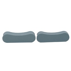 Pinces de verrouillage pour bac à litière recouvert Catit 50702, grises