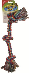 Jouet à tirer Knot-A-Rope Dogit, multicolore, très très grand, 3,5 x 62,5 cm (1,35 x 24 po)
