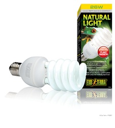 Ampoule fluocompacte Natural Light Exo Terra, 26 W