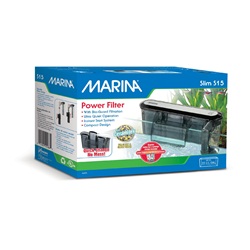 Filtre à moteur Slim Marina S15, pour aquariums jusqu’à 57 L (15 gal US)